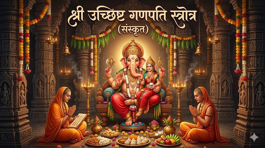 श्री उच्छिष्ट गणपति स्त्रोत्र (संस्कृत) | Shri Uchchhishta Ganesh Strotram In Sanskrit - Sadhanas.in - Sadhanas.in श्री उच्छिष्ट गणपति स्त्रोत्र (संस्कृत) | Shri Uchchhishta Ganesh Strotram In Sanskrit - Sadhanas.in