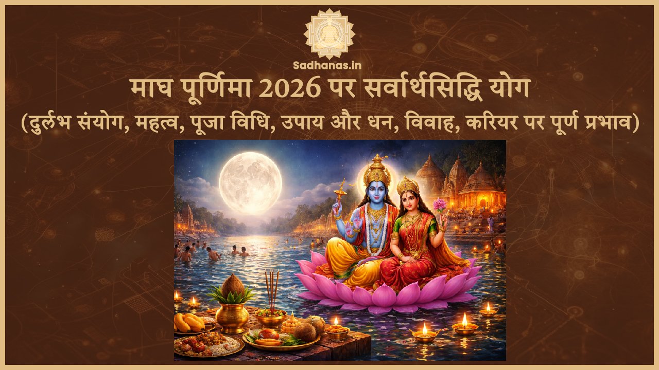 माघ पूर्णिमा 2026 सर्वार्थसिद्धि योग: ज्योतिषीय प्रभाव, उपाय और शुभ फल