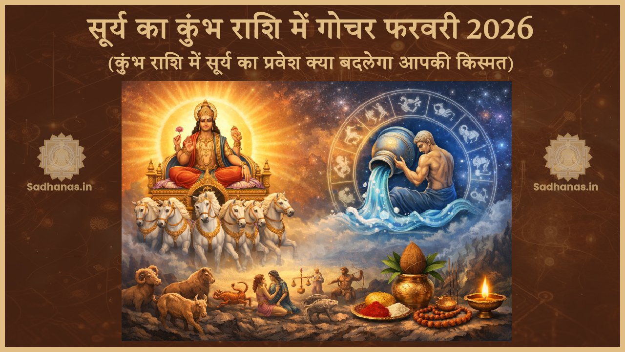 सूर्य का कुंभ राशि में गोचर फरवरी 2026
