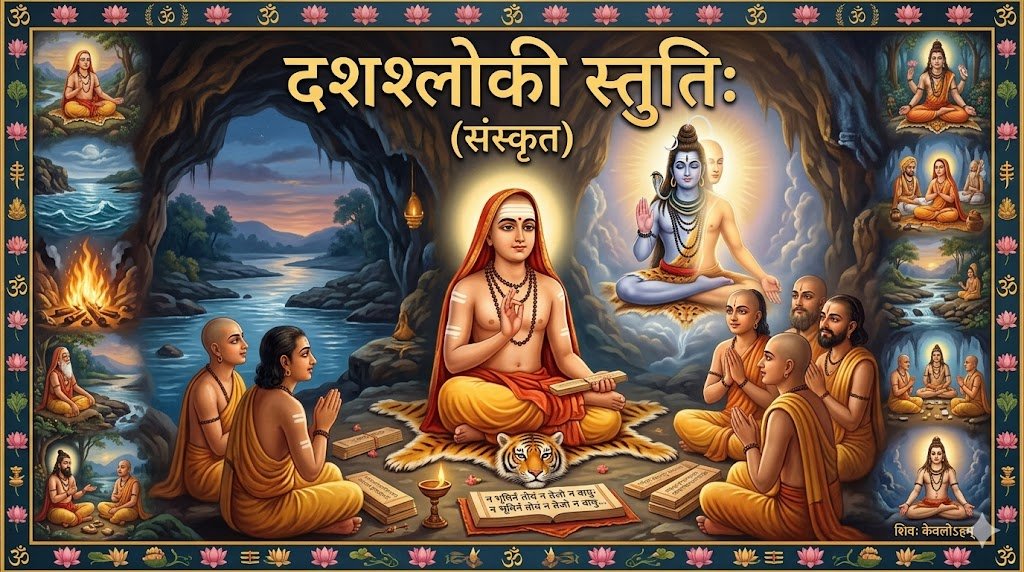 दशश्लोकी स्तुतिः (संस्कृत) | Dashashloki Stuti Lyrics in Sanskrit - Sadhanas.in - Sadhanas.in दशश्लोकी स्तुतिः (संस्कृत) | Dashashloki Stuti Lyrics in Sanskrit - Sadhanas.in