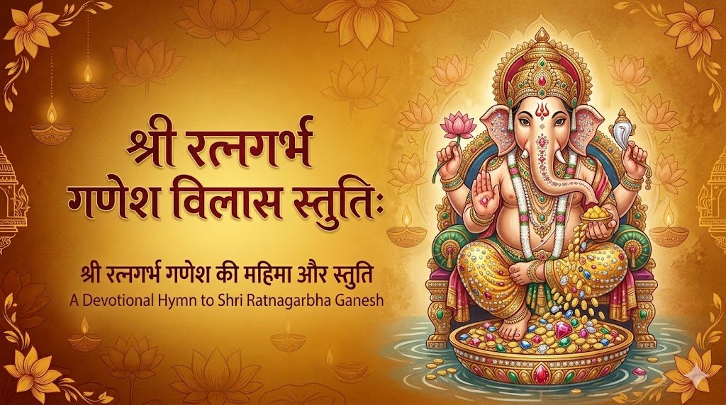 श्री रत्नगर्भ गणेश विलास स्तुतिः (संस्कृत) | Shri Ratnagarbha Ganesha Vilasa Stuti Lyrics in Sanskrit - Sadhanas.in - Sadhanas.in श्री रत्नगर्भ गणेश विलास स्तुतिः (संस्कृत) | Shri Ratnagarbha Ganesha Vilasa Stuti Lyrics in Sanskrit - Sadhanas.in