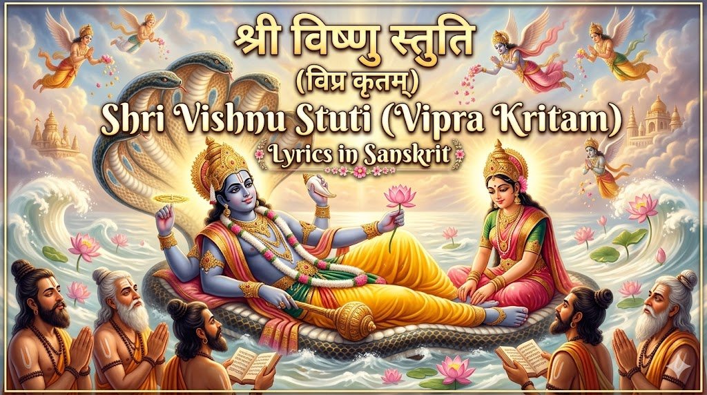 श्री विष्णु स्तुति (विप्र कृतम्) | Shri Vishnu Stuti (Vipra Kritam) Lyrics in Sanskrit - Sadhanas.in