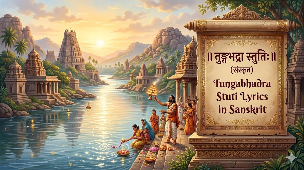 तुङ्गभद्रा स्तुतिः (संस्कृत) | Tungabhadra Stuti Lyrics in Sanskrit - Sadhanas.in - Page 6 - Sadhanas.in तुङ्गभद्रा स्तुतिः (संस्कृत) | Tungabhadra Stuti Lyrics in Sanskrit - Sadhanas.in
