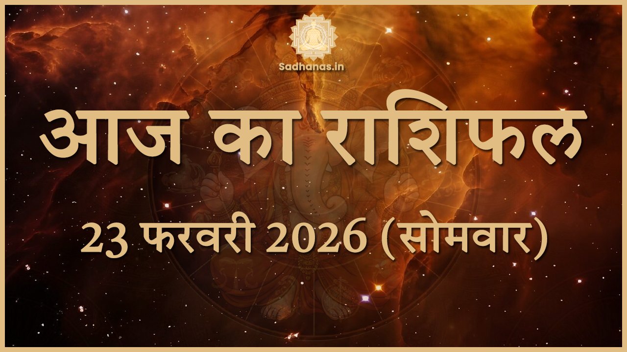 साधना: मंत्र यंत्र तंत्र साधनाओं का महाकोष - Sadhanas.in - Sadhanas.in Daily Horoscope Today 23 February 2026: करियर, प्रेम और धन का पूरा भविष्यफल - Sadhanas.in