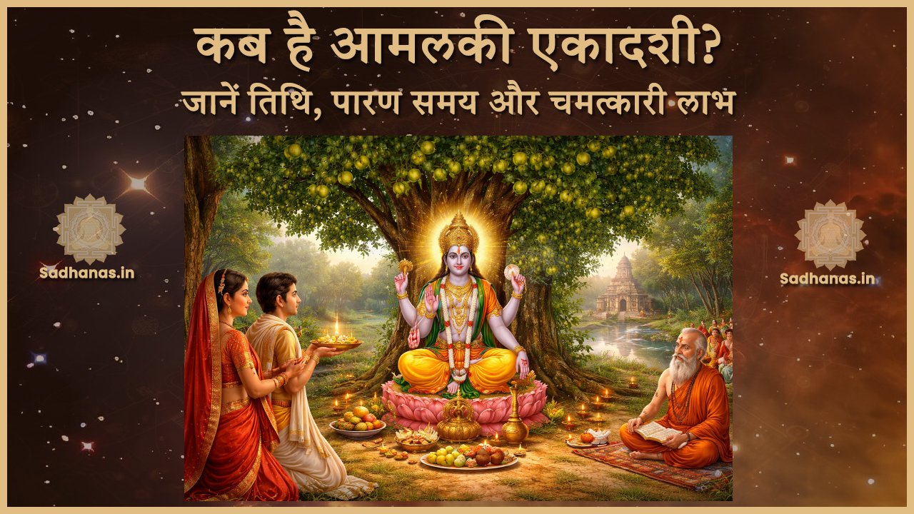 साधना: मंत्र यंत्र तंत्र साधनाओं का महाकोष - Sadhanas.in - Sadhanas.in Amalaki Ekadashi 2026: कब है आमलकी एकादशी? जानें तिथि, पारण समय और चमत्कारी लाभ - Sadhanas.in