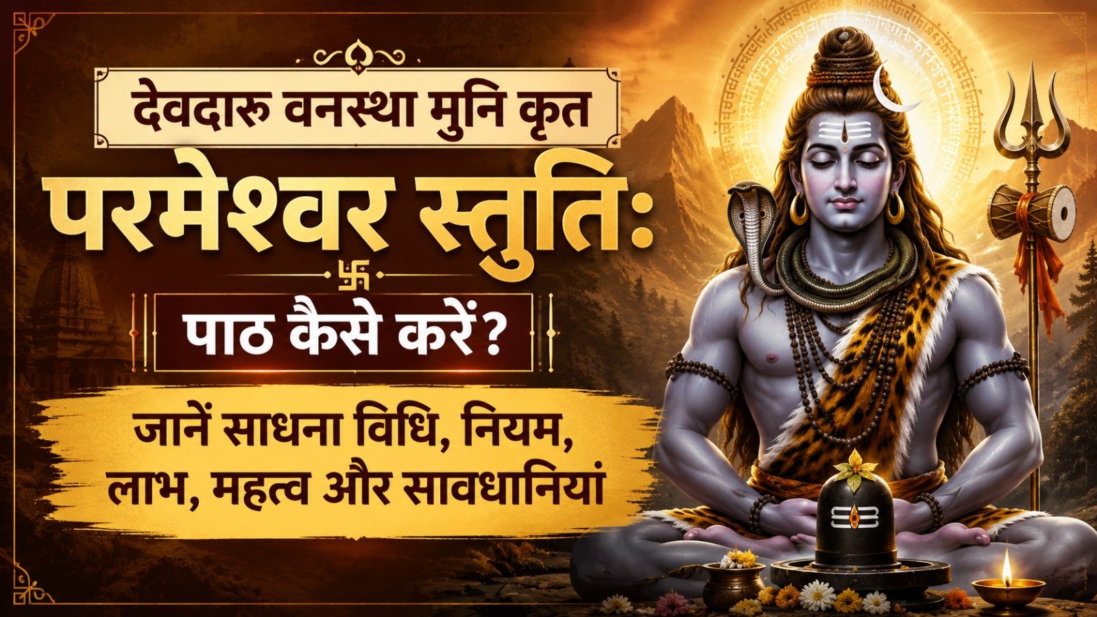 Dhruva Krutha Bhagavat Stuti ध्रुव कृत भगवत् स्तुति पाठ कैसे करें जानें साधना विधि नियम लाभ महत्व और सावधानियांIt takes 17 minutes to read this article    Sadhanasin   Sadhanasin
