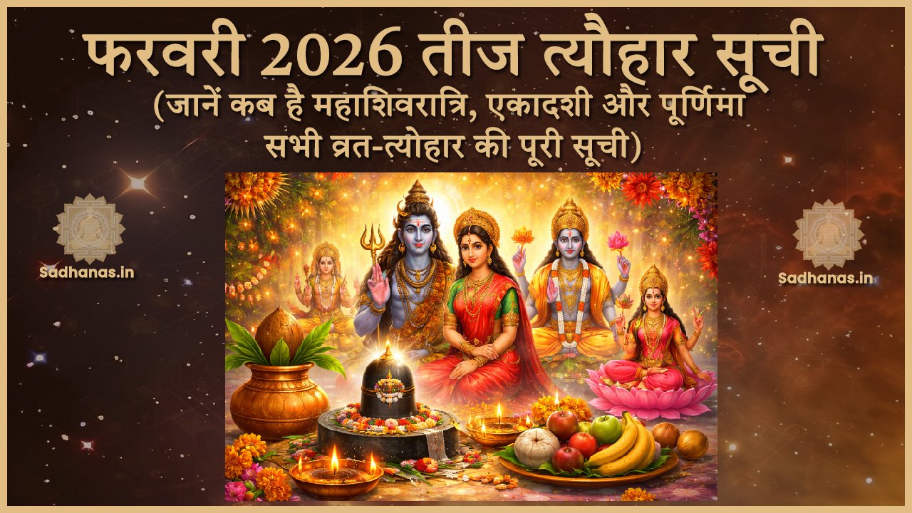 February 2026 Hindu Calendar: महाशिवरात्रि, एकादशी और सभी व्रत-त्योहार की पूरी सूची