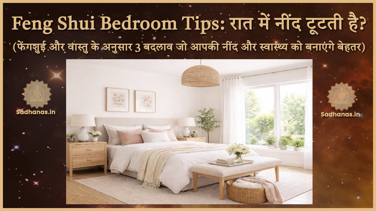 "Feng Shui Bedroom Tips: 3 बदलाव जो आपकी नींद और स्वास्थ्य को बनाएंगे बेहतर"