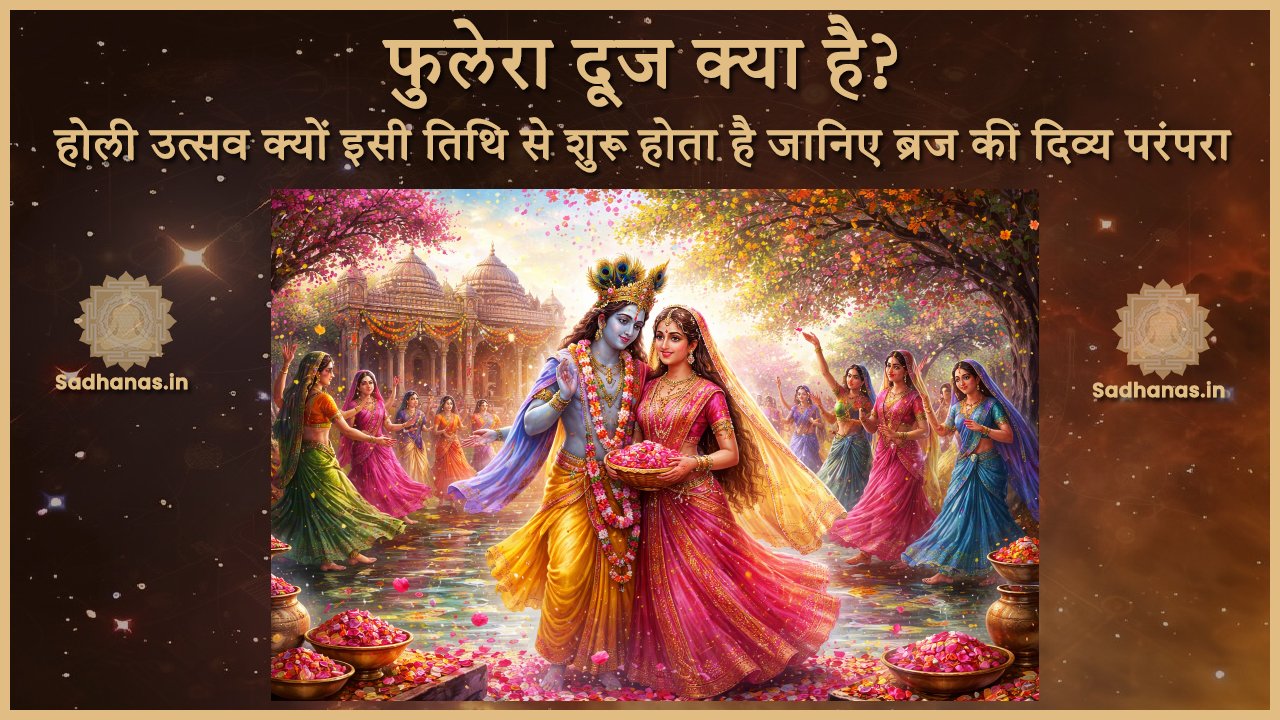 साधना: मंत्र यंत्र तंत्र साधनाओं का महाकोष - Sadhanas.in - Sadhanas.in फुलेरा दूज: होली क्यों इसी तिथि से शुरू होती है – ब्रज की दिव्य परंपरा - Sadhanas.in