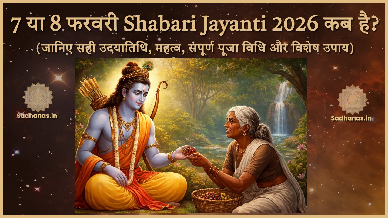 Shabari Jayanti 2026: 7 या 8 फरवरी? शास्त्रों से जानिए सही तिथि और रहस्य - Sadhanas.in