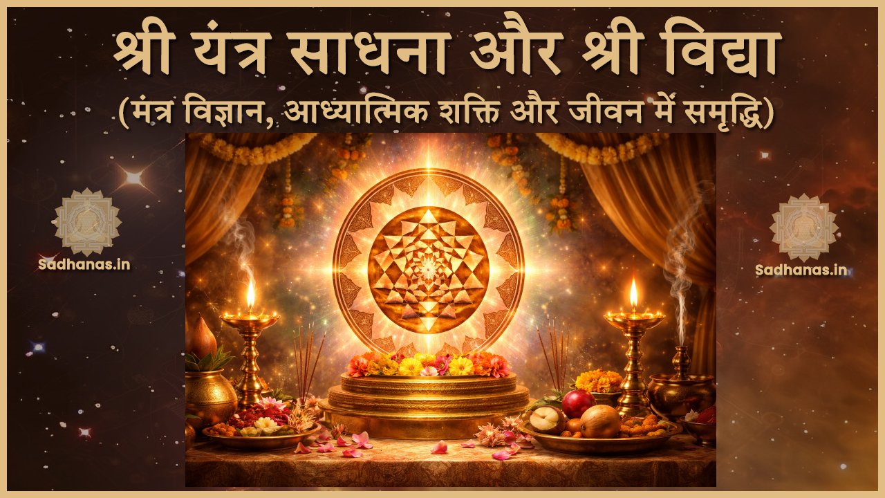 श्री विद्या और यंत्र साधना: मंत्र विज्ञान और जीवन में सकारात्मक बदलाव