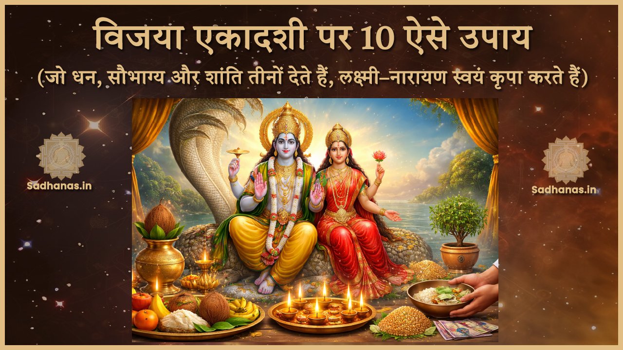 विजया एकादशी पर ये 10 सनातनी उपाय करने से लक्ष्मी–नारायण स्वयं कृपा करते हैं