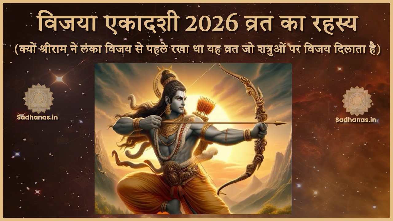 Vijaya Ekadashi 2026: भगवान राम से जुड़ा वह व्रत जो शत्रुओं पर विजय दिलाता है - Sadhanas.in
