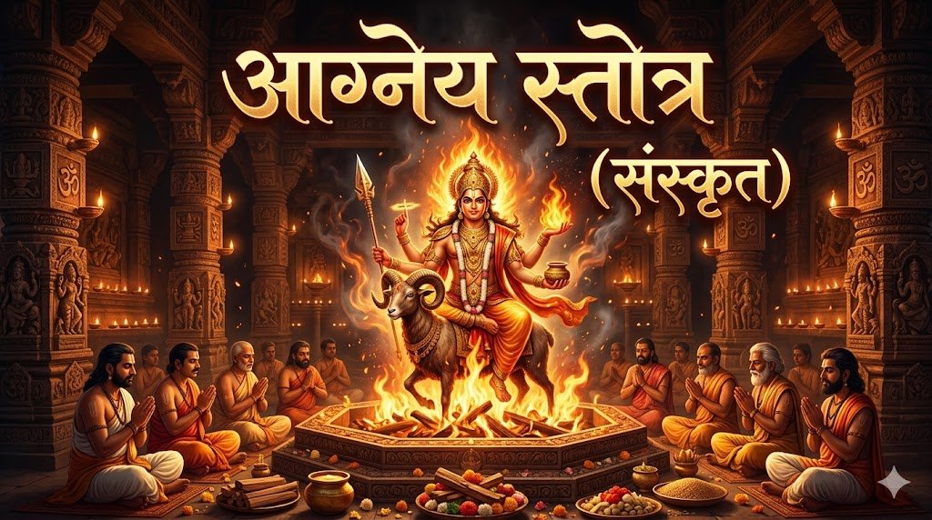 आग्नेय स्तोत्र (संस्कृत) | Agneya Stotra Lyrics in Sanskrit - Sadhanas.in - Sadhanas.in आग्नेय स्तोत्र (संस्कृत) | Agneya Stotra Lyrics in Sanskrit - Sadhanas.in