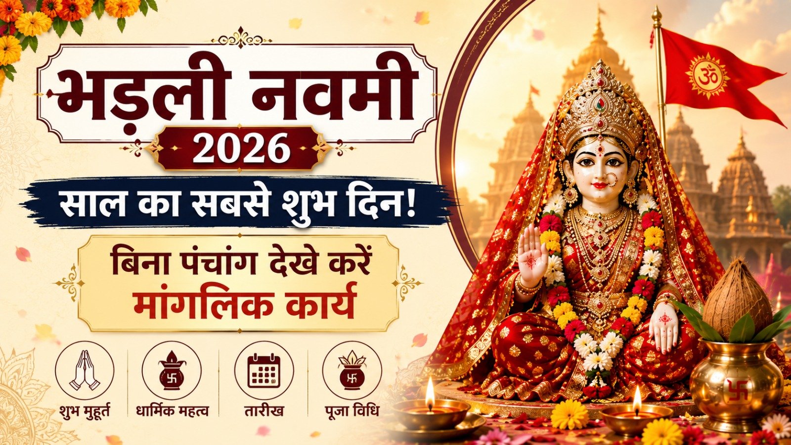 Bhadli Navami 2026 साल का सबसे शुभ दिन बिना पंचांग देखे करें मांगलिक कार्यIt takes 13 minutes to read this article    Sadhanasin   Sadhanasin