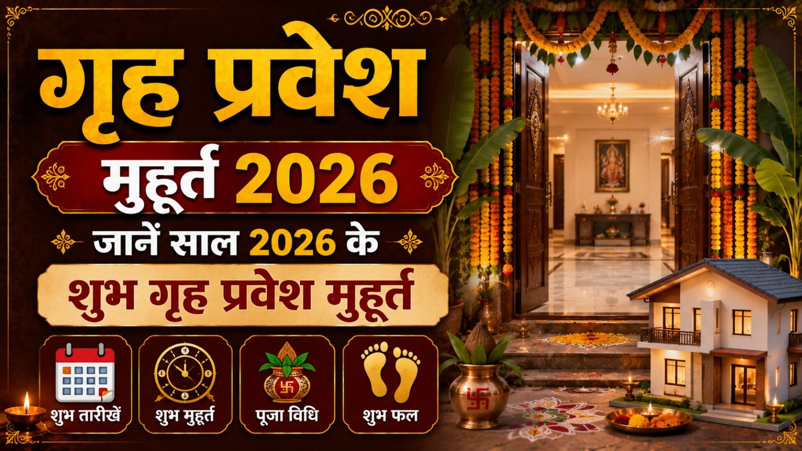 Griha Pravesh Muhurat 2026 जानें साल 2026 के शुभ गृह प्रवेश मुहूर्तIt takes 13 minutes to read this article    Sadhanasin   Sadhanasin