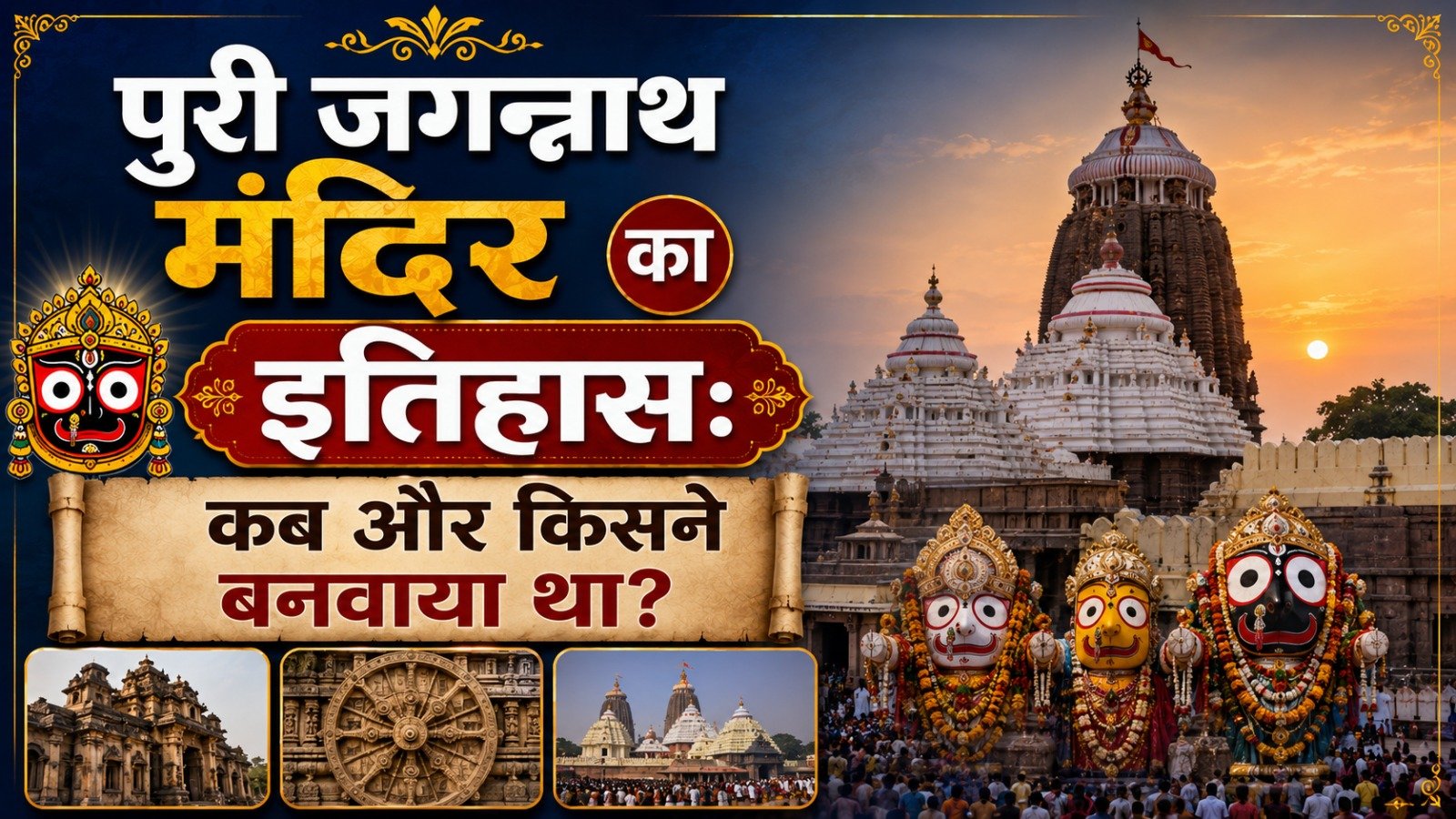 Jagannath Temple History पुरी जगन्नाथ मंदिर का इतिहास कब और किसने बनवाया था जानिए रहस्यIt takes 10 minutes to read this article    Sadhanasin   Sadhanasin