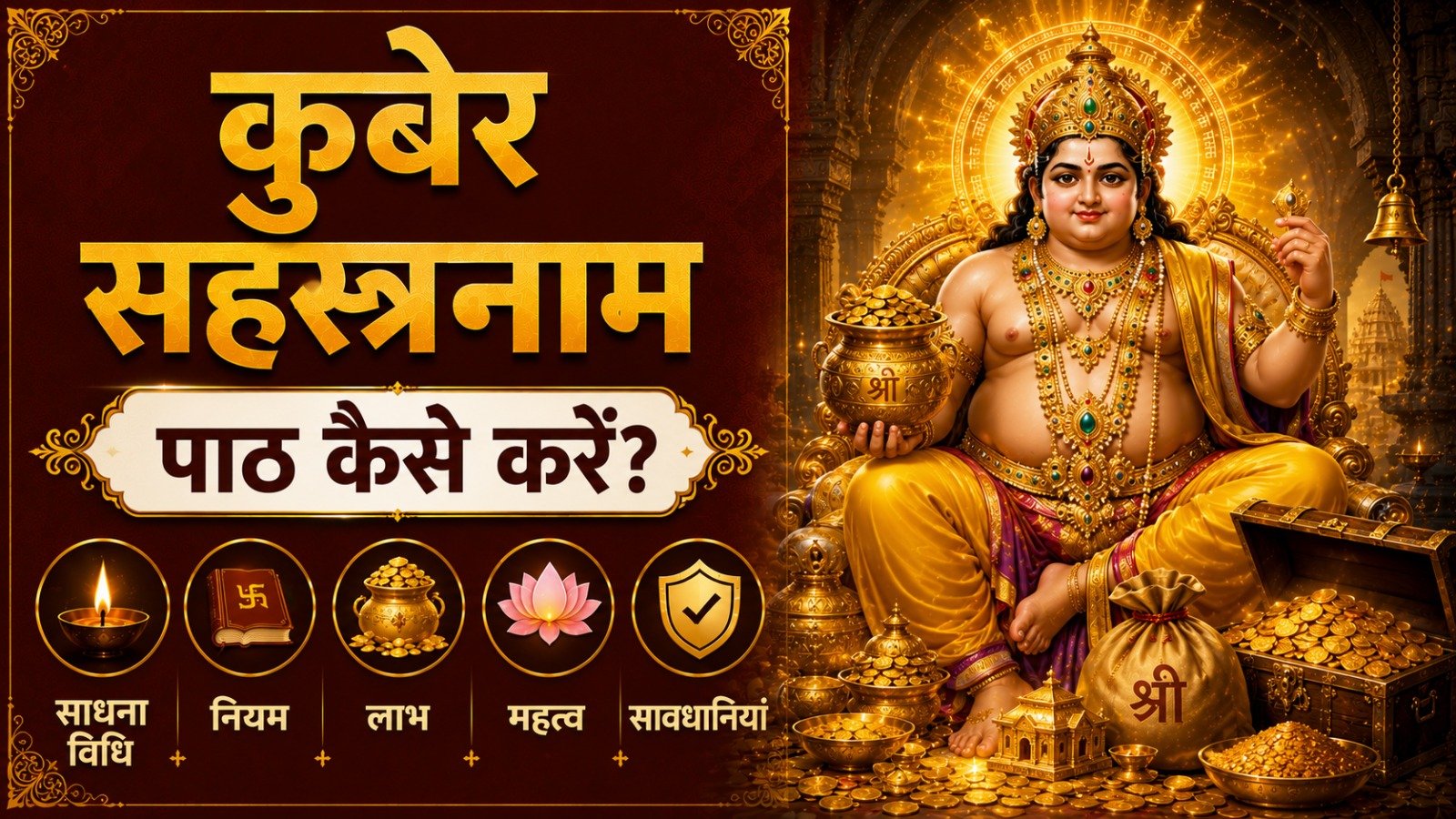 Kuber Sahasranaam (कुबेर सहस्रनाम): पाठ कैसे करें? जानें साधना विधि, नियम, लाभ, महत्व और सावधानियां