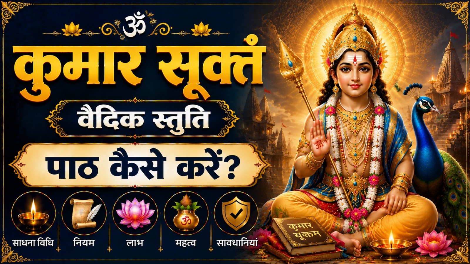 Kumar Suktam कुमार सूक्तं पाठ कैसे करें जानें साधना विधि नियम लाभ महत्व और सावधानियांIt takes 21 minutes to read this article    Sadhanasin   Sadhanasin