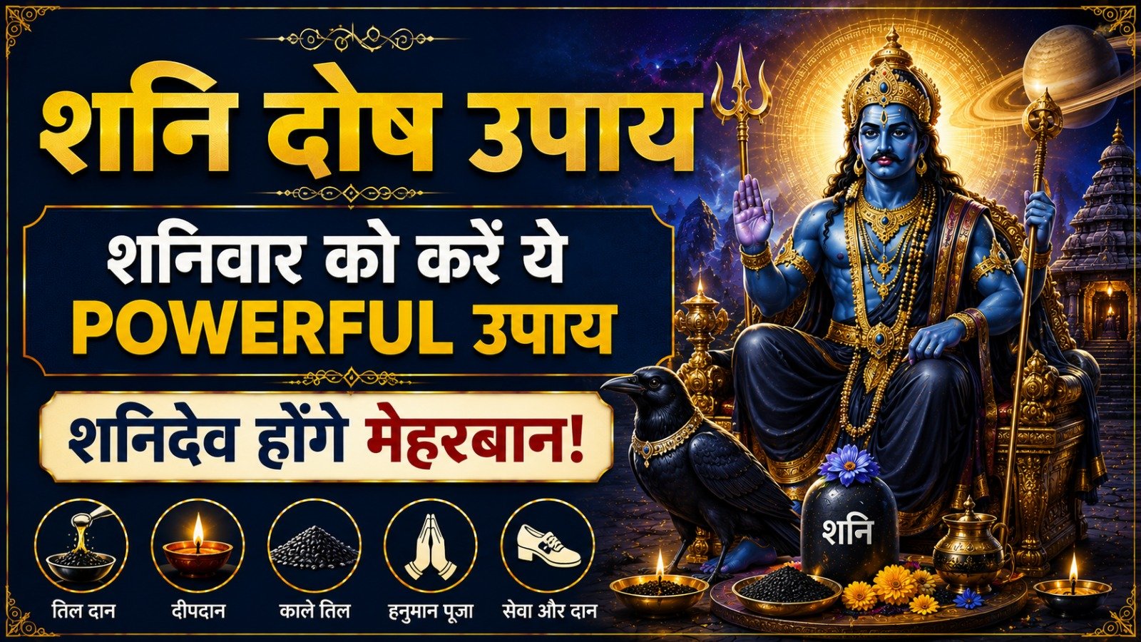 Shani Dosh Remedies शनिवार को करें ये Powerful 7 उपाय शनिदेव होंगे मेहरबानIt takes 9 minutes to read this article    Sadhanasin   Sadhanasin
